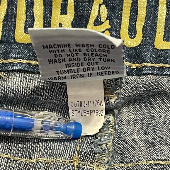 Hydraulic Jean Bermuda Shorts Women's Size 14 Distressed - Picture 8 of 8